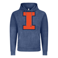 Vintage Denim illinois Vintage Hoodie - linhVisuals