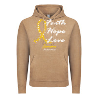 Vintage Coffee sarcoma awareness t  shirt sarcoma awareness faith hope love   in this Vintage Hoodie - linhVisuals