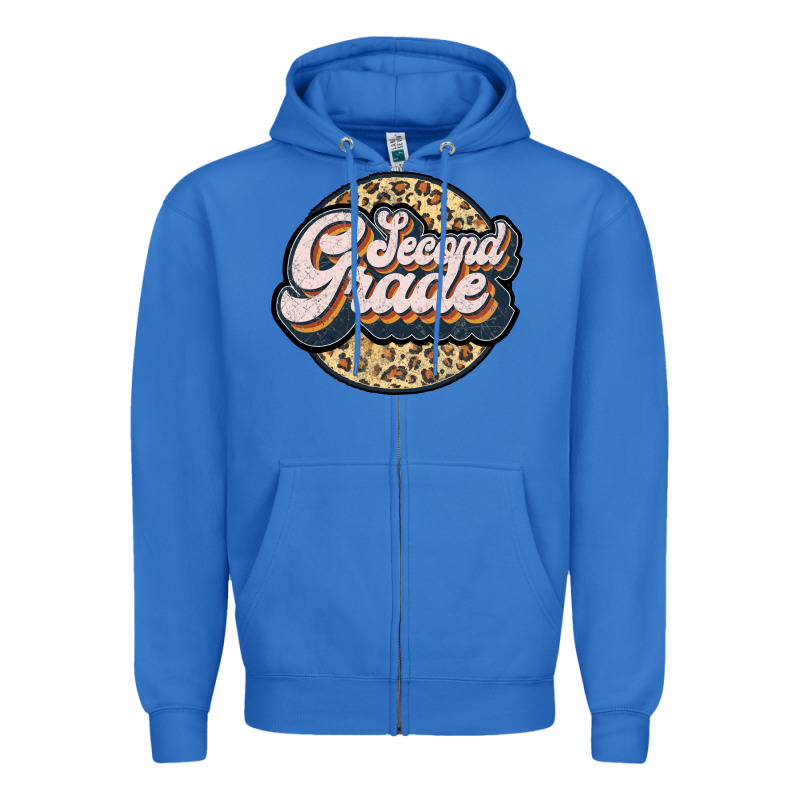 Second Grade Zipper Hoodie by JahusDesignShop | Teevron