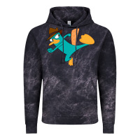 Cloud Black perry the platypus Vintage Hoodie - linhVisuals