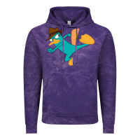 Cloud Purple perry the platypus Vintage Hoodie - linhVisuals