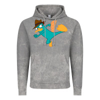 Cloud Rock perry the platypus Vintage Hoodie - linhVisuals