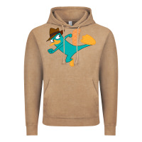 Vintage Coffee perry the platypus Vintage Hoodie - linhVisuals