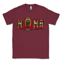 Burgundy nana floral aztec leopard Classic Tee - Jasminsmagicworld
