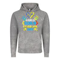 Cloud Rock world down syndrome day t shirt support and awareness 3.21 t shirt Vintage Hoodie - linhVisuals