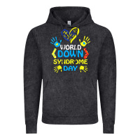 Vintage Black world down syndrome day t shirt support and awareness 3.21 t shirt Vintage Hoodie - linhVisuals
