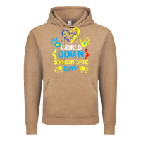 Vintage Coffee world down syndrome day t shirt support and awareness 3.21 t shirt Vintage Hoodie - linhVisuals