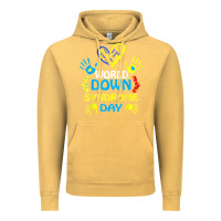 Vintage Mustard world down syndrome day t shirt support and awareness 3.21 t shirt Vintage Hoodie - linhVisuals