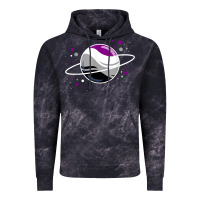 Cloud Black asexual outer space planet ace pride t shirt Vintage Hoodie - linhVisuals