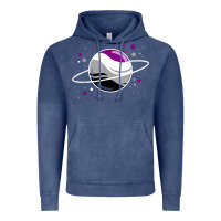 Asexual Outer Space Planet Ace Pride T Shirt Vintage Hoodie | Teevron