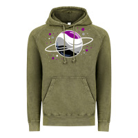 Vintage Olive asexual outer space planet ace pride t shirt Vintage Hoodie - linhVisuals