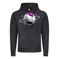 Vintage Black asexual outer space planet ace pride t shirt Vintage Hoodie - linhVisuals