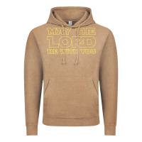 Vintage Coffee may the lord be with you by jesus surfed apparel co premium t shirt Vintage Hoodie - linhVisuals
