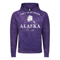 Cloud Purple alaska the last frontier t shirt Vintage Hoodie - linhVisuals