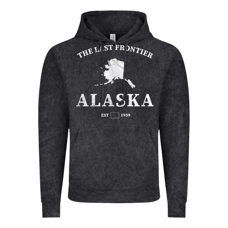 Alaska The Last Frontier T Shirt Vintage Hoodie by linhVisuals | Teevron