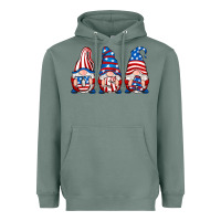 Sage usa fourth of july gnomes Heavyweight Hoodie - RanaPortraitStore