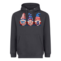 Smoke usa fourth of july gnomes Heavyweight Hoodie - RanaPortraitStore