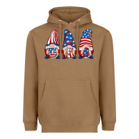 Toasted Coconut usa fourth of july gnomes Heavyweight Hoodie - RanaPortraitStore