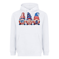 White usa fourth of july gnomes Heavyweight Hoodie - RanaPortraitStore