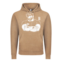 Vintage Coffee bobo bear   adam likes crossing arms t shirt Vintage Hoodie - linhVisuals