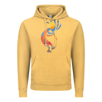 Vintage Mustard dancing kokopelli southwestern usa native american symbol t shirt Vintage Hoodie - linhVisuals