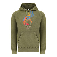 Vintage Olive dancing kokopelli southwestern usa native american symbol t shirt Vintage Hoodie - linhVisuals