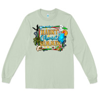 Matcha name spooky summer vibes Long Sleeve Tee - CowhideDigitalArt