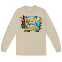 Mushroom name spooky summer vibes Long Sleeve Tee - CowhideDigitalArt