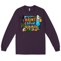 Plum name spooky summer vibes Long Sleeve Tee - CowhideDigitalArt