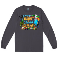 Smoke name spooky summer vibes Long Sleeve Tee - CowhideDigitalArt