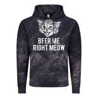 Beer Me Right Meow Vintage Hoodie | Teevron