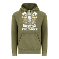 Vintage Olive i'm a carpenter i don't stop   funny carpentry woodworking t shirt Vintage Hoodie - linhVisuals