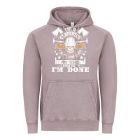 Vintage Zinc i'm a carpenter i don't stop   funny carpentry woodworking t shirt Vintage Hoodie - linhVisuals