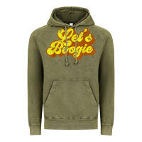 Vintage Olive lets boogie shirt vintage dancing 1980s disco themed party t shirt Vintage Hoodie - linhVisuals