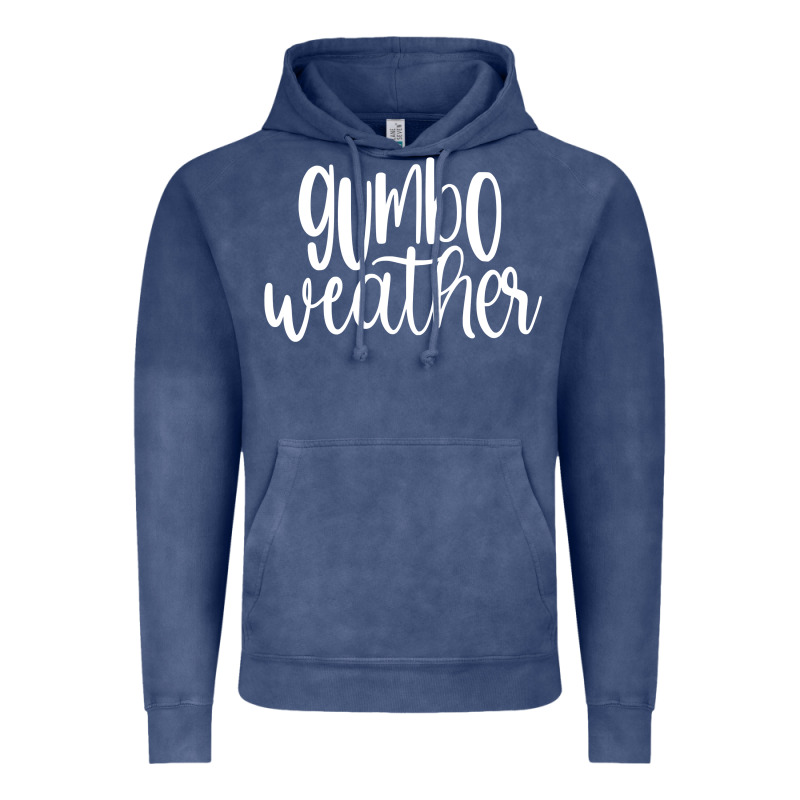 Gumbo Weather Season In Louisiana Acadiana Cajun Lifestyle Sweatshirt Vintage Hoodie by linhVisuals | Teevron