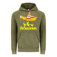 Vintage Olive Yellow Submarine Vintage Hoodie - linhVisuals