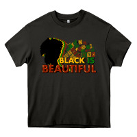 Asphalt Black is beautiful Heavy Core Tee - HowdyJamesFarm