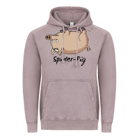 Vintage Zinc spider pig Vintage Hoodie - linhVisuals