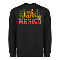 Black viva mexico Heavyweight Sweatshirt - RanaPortraitStore