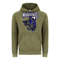 Vintage Olive mandingo fighter chief, liberian superhero, african ancestry premium t Vintage Hoodie - linhVisuals
