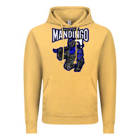 Vintage Mustard mandingo fighter chief, liberian superhero, african ancestry premium t Vintage Hoodie - linhVisuals