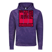 Cloud Purple Horizon Festival Vintage Hoodie - linhVisuals