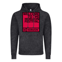 Vintage Black Horizon Festival Vintage Hoodie - linhVisuals