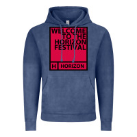 Vintage Denim Horizon Festival Vintage Hoodie - linhVisuals