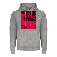 Cloud Rock Horizon Festival Vintage Hoodie - linhVisuals