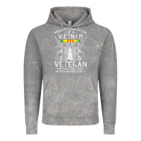 Cloud Rock womens proud daughter of a vietnam veteran freedom isn't free v neck t Vintage Hoodie - linhVisuals