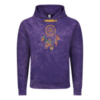 Cloud Purple chumash tribe native american indian vintage dream catcher t shirt Vintage Hoodie - linhVisuals