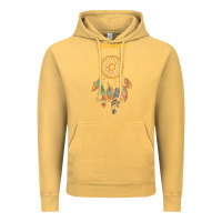 Vintage Mustard chumash tribe native american indian vintage dream catcher t shirt Vintage Hoodie - linhVisuals