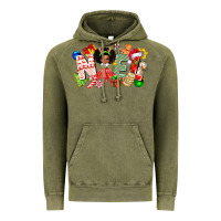 Vintage Olive Noel Afro Girl Baby Vintage Hoodie - CowhideDigitalArt