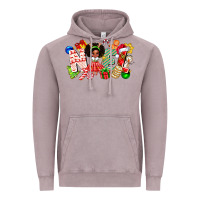 Vintage Zinc Noel Afro Girl Baby Vintage Hoodie - CowhideDigitalArt